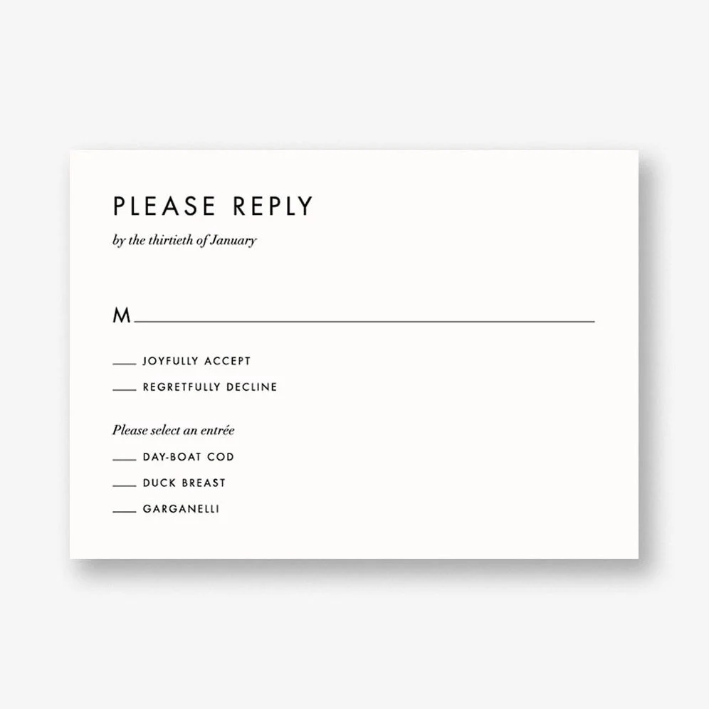 Herb Garden Response Card