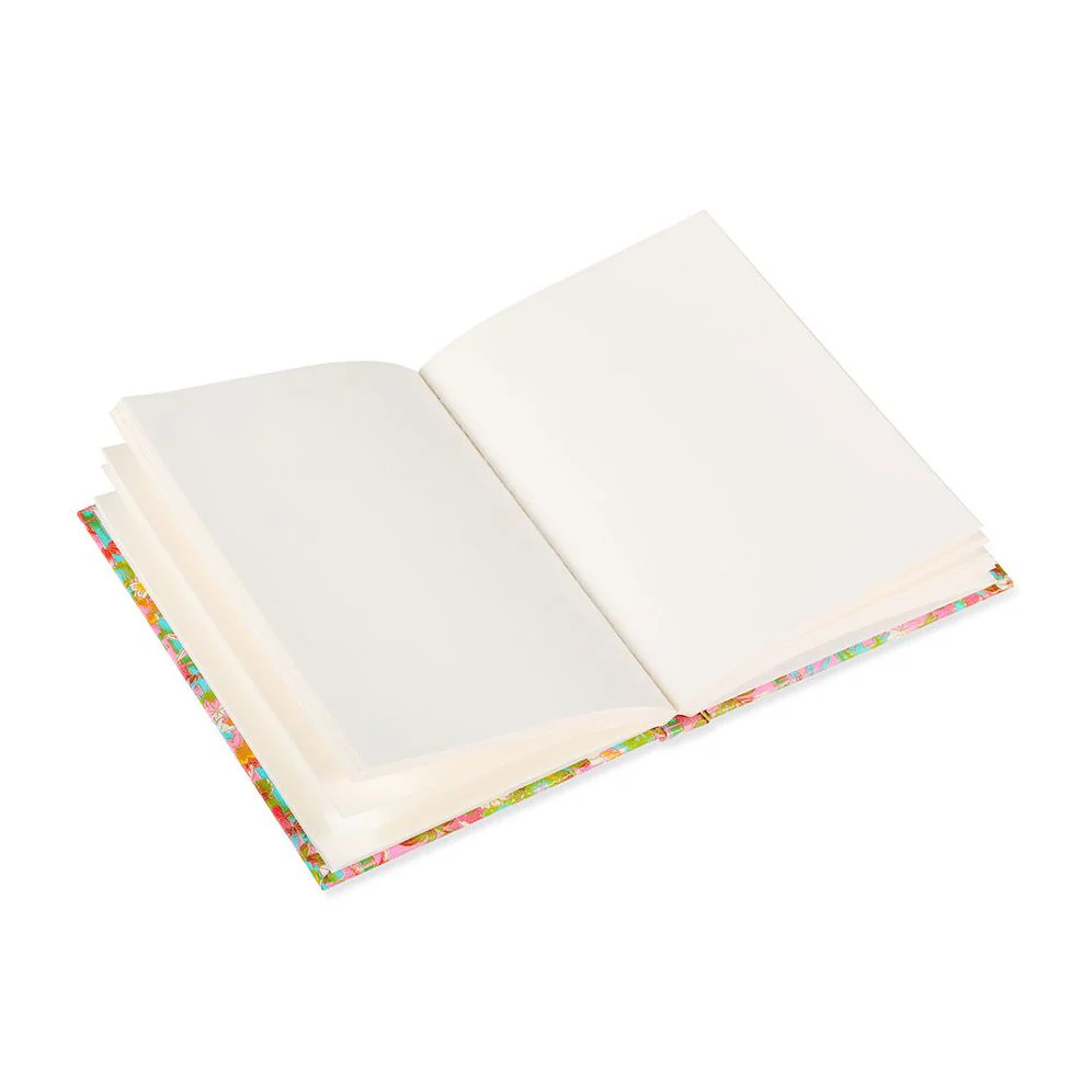 Heritage Medium Notebook Cluster Flowers / Bamboo Purple - Image 4
