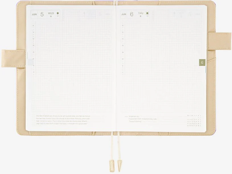 Hobonichi Techo Cousin A5 Cover in Violet - Image 5