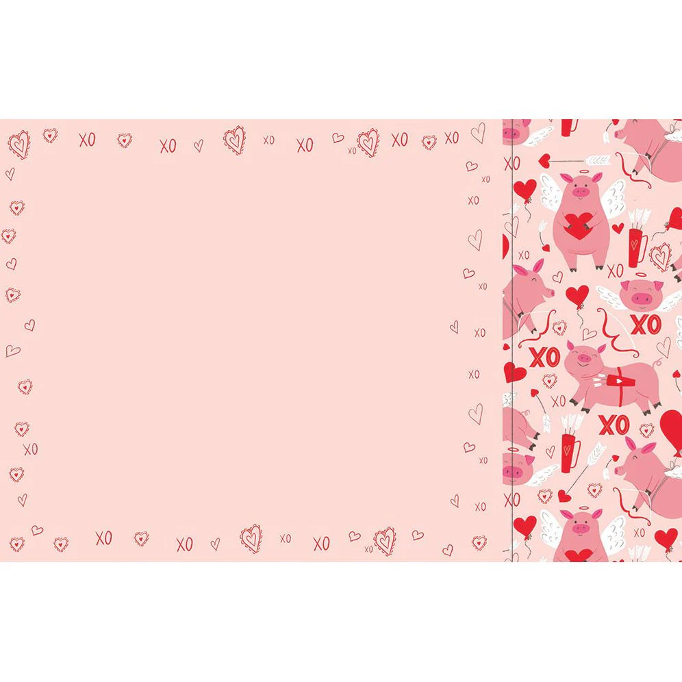 Hogs & Kisses Valentine's Day Card - Image 2
