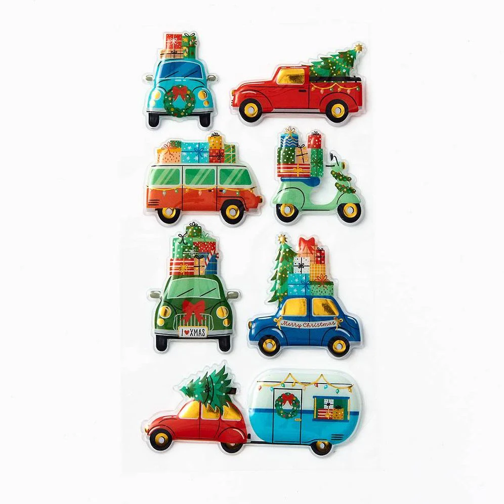 Holiday Cars Stickers - Image 2