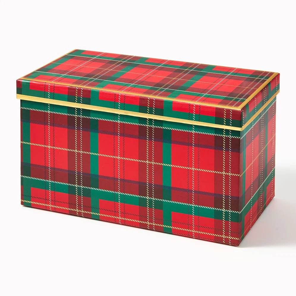 Holiday Plaid XL Gift Box