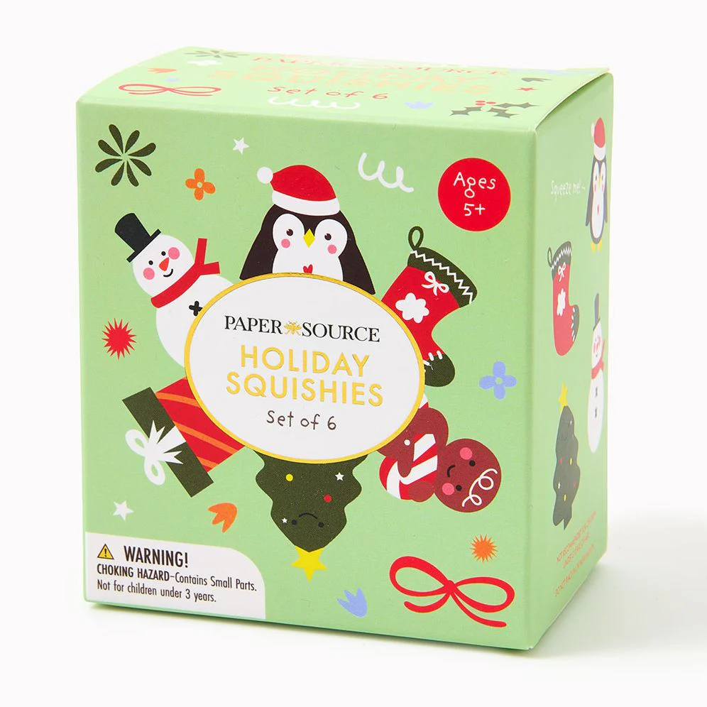 Holiday Squishies Set of 6