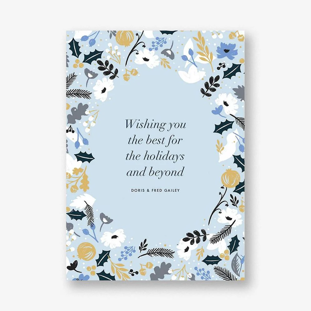 Holiday Sun Greeting Card