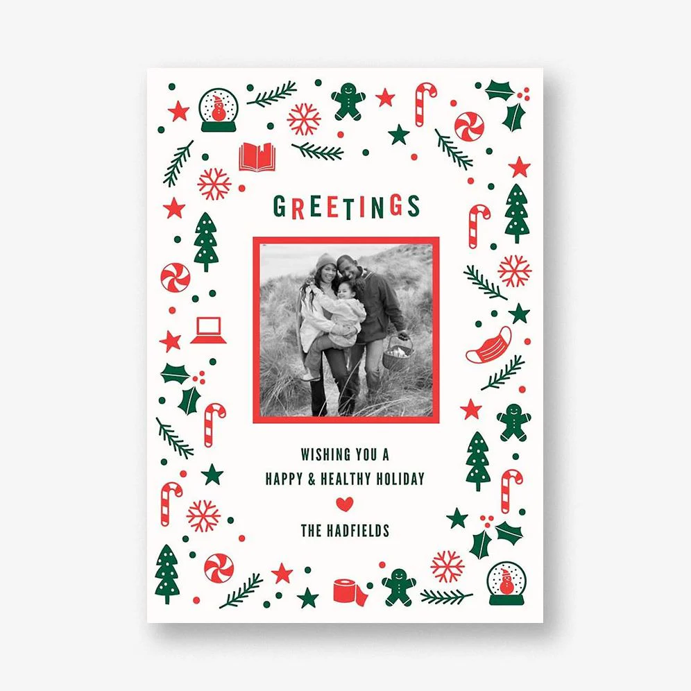 Holiday Trinkets Photo Card
