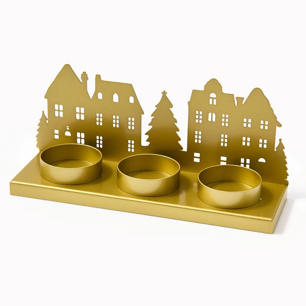 Holiday Village Candle Holder - Image 2