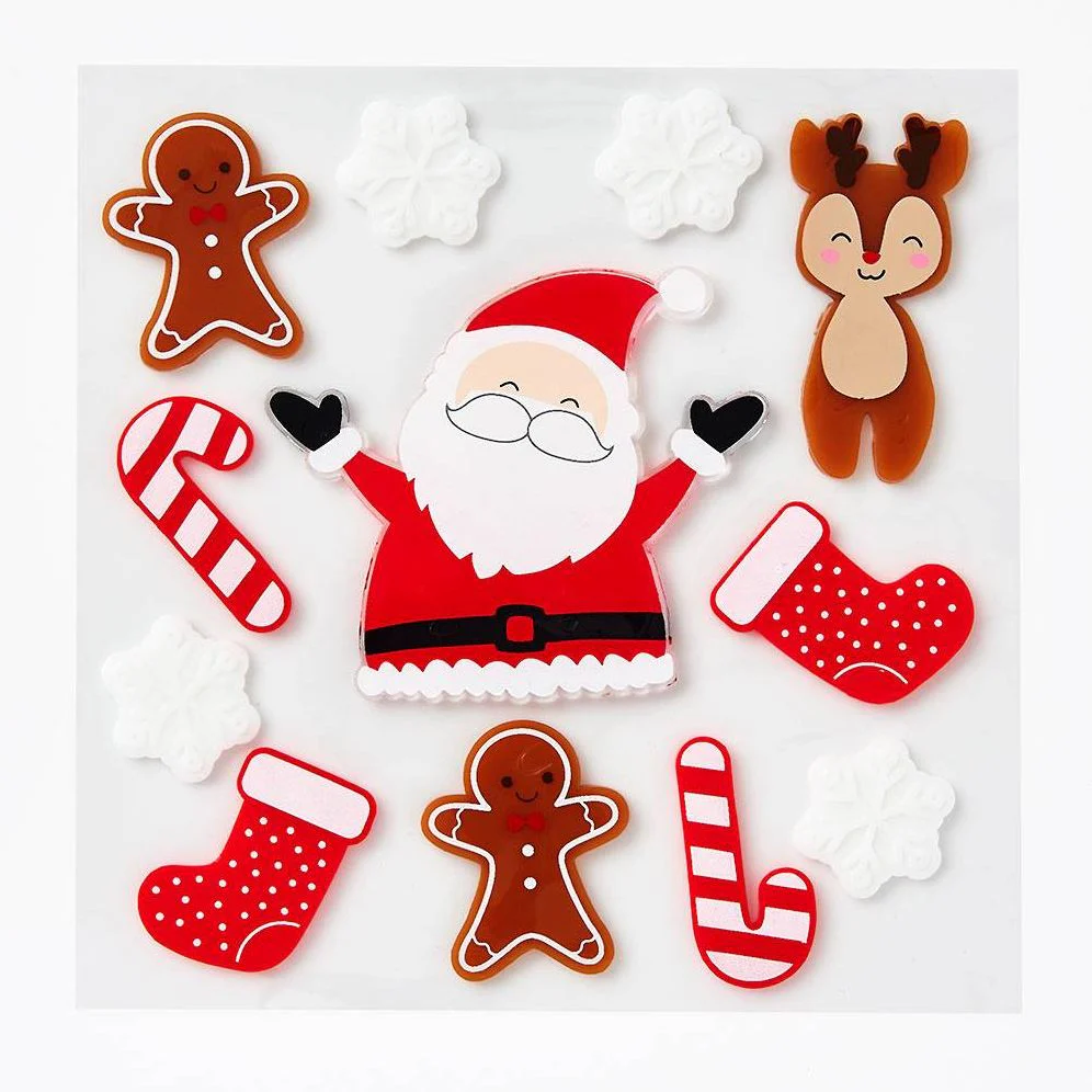 Holiday Window Gel Clings - Image 2