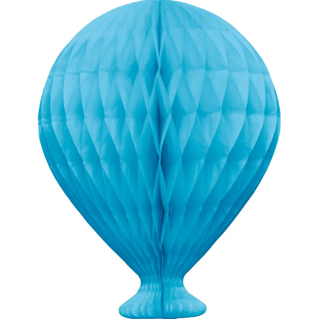 Honeycomb Balloon,Light Blue