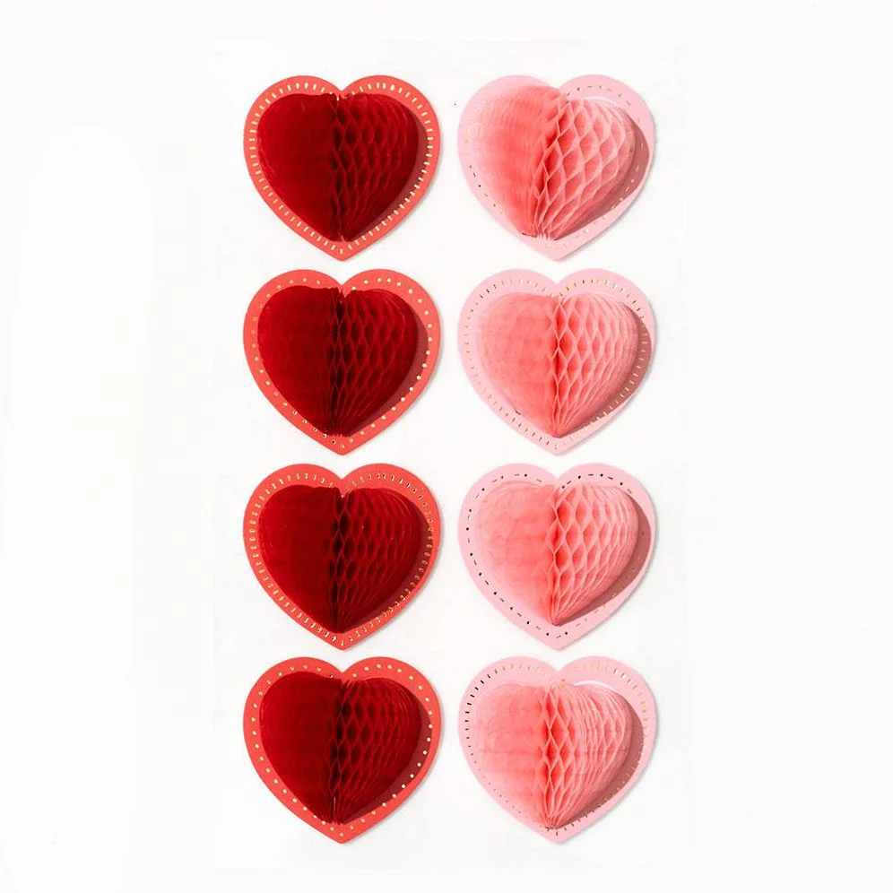 Honeycomb Heart Stickers - Image 4