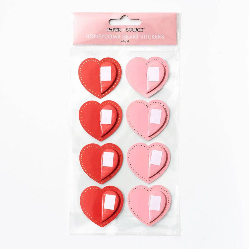 Honeycomb Heart Stickers - Image 5