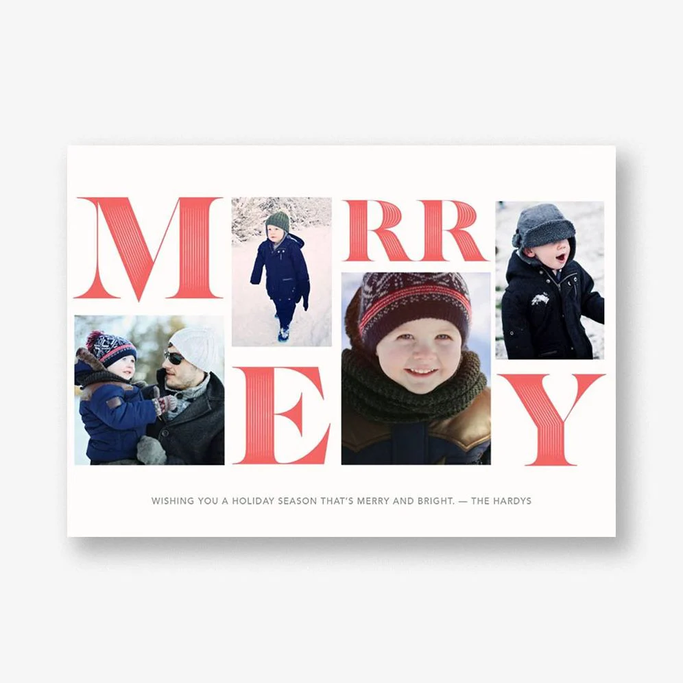 Hopscotch Holiday Photo Card