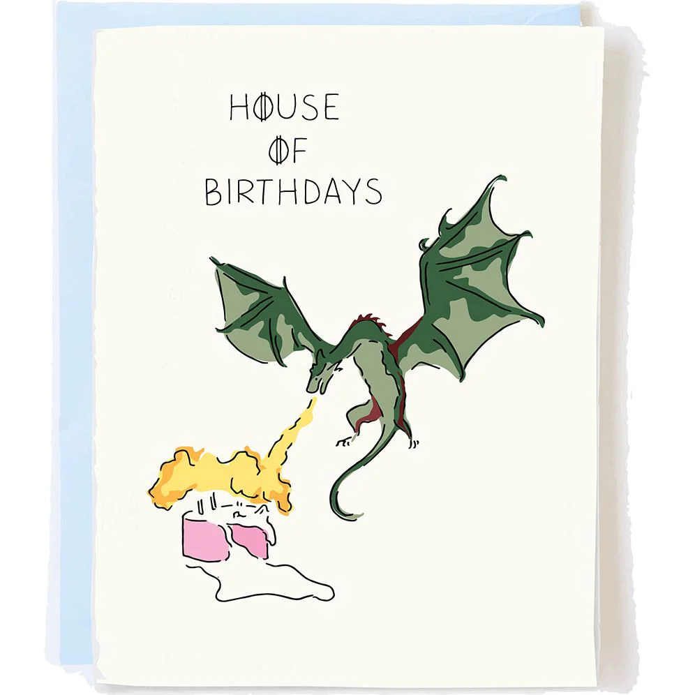 House of Birthdays Birthday Card