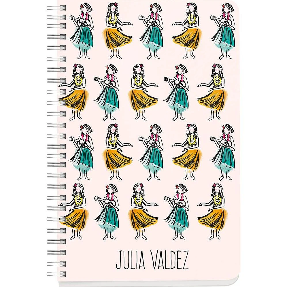 Hula Girls Custom Journal