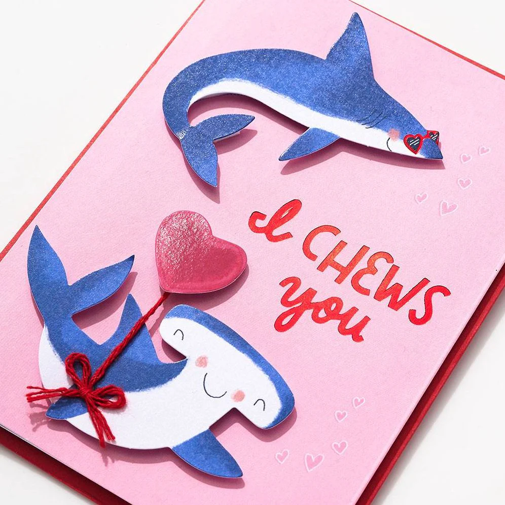 I Chews You Valentine Card - Image 2