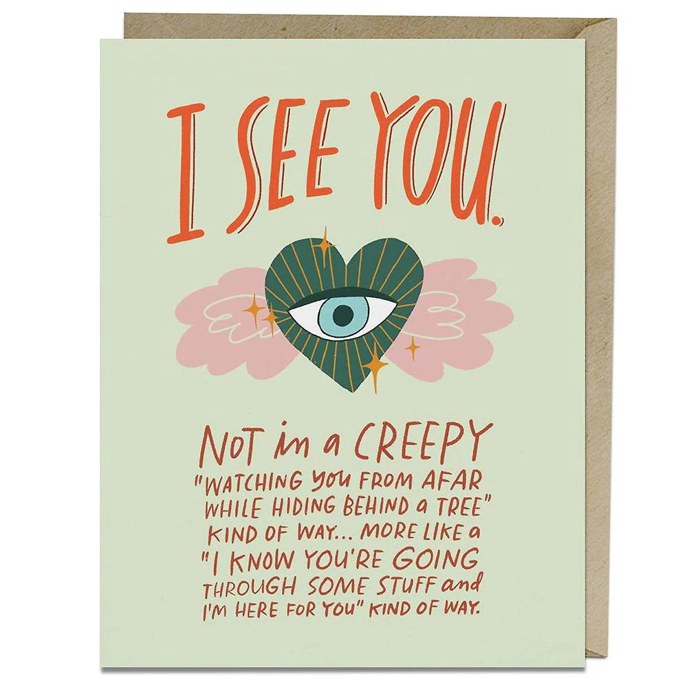 I See You Card Empathy Card