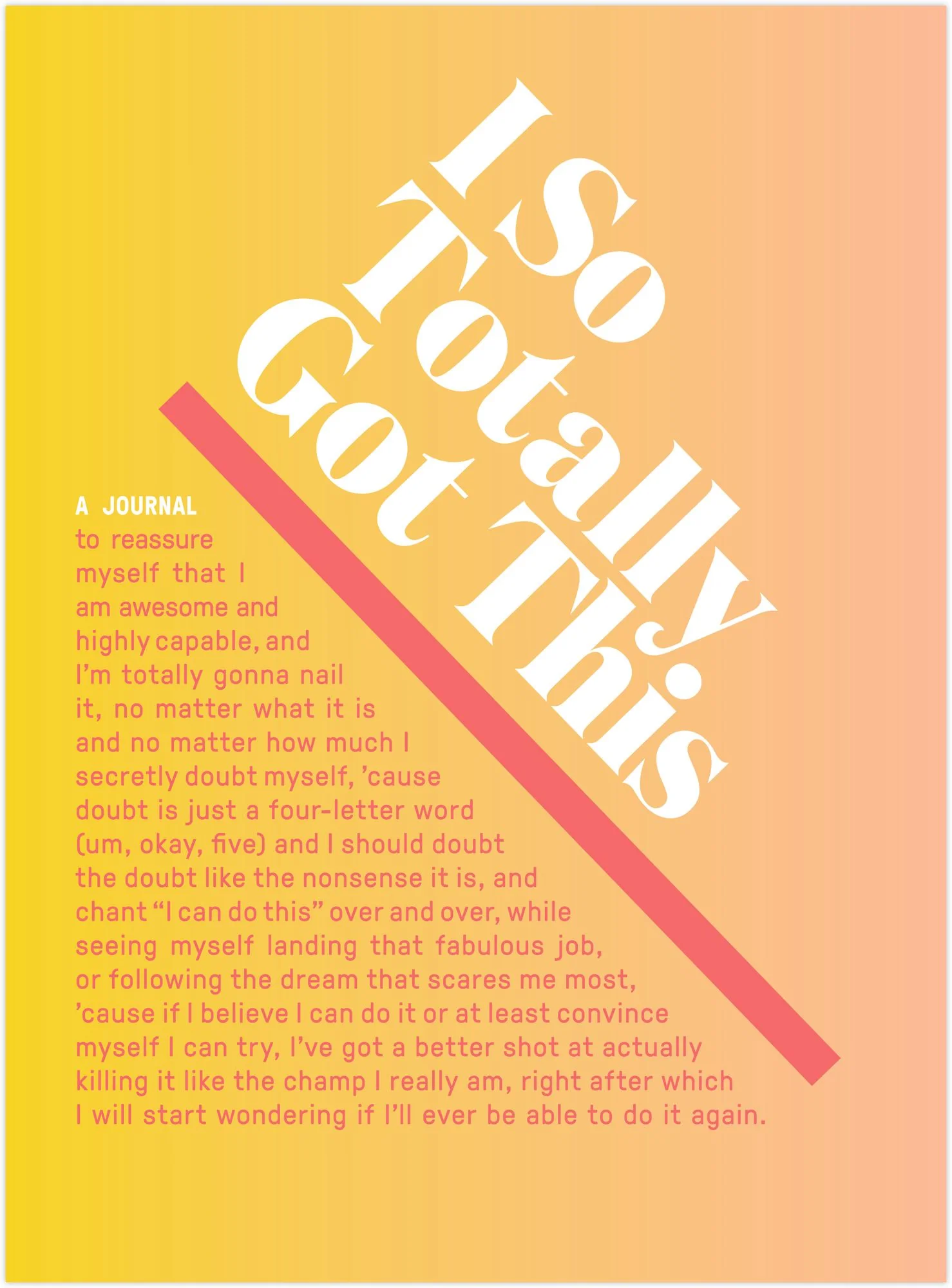 I So Totally Got This Inner-Truth Journal (Ombre Edition) - Image 4