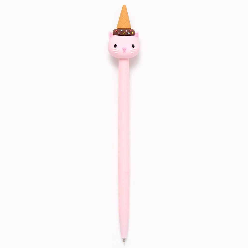 Ice Cream Cat Click Pen