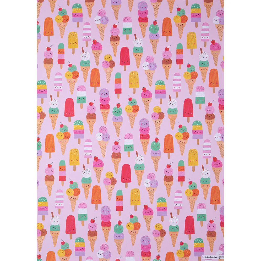 Ice Cream Sprinkles Flat Wrap