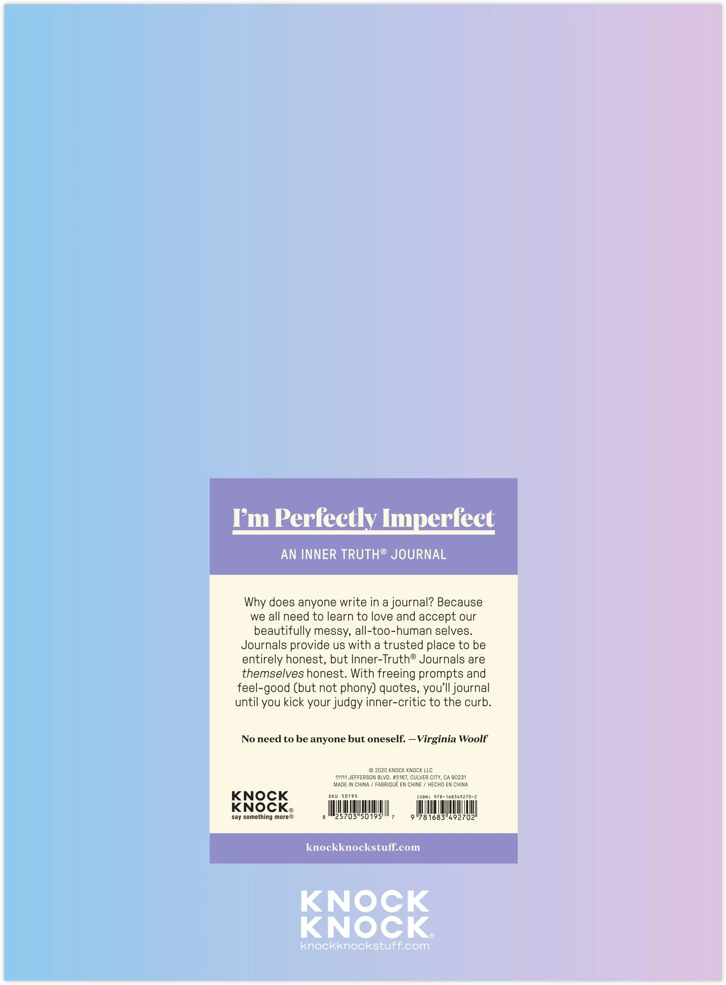 I'm Perfectly Imperfect Inner-Truth Journal (Ombre Edition) - Image 2