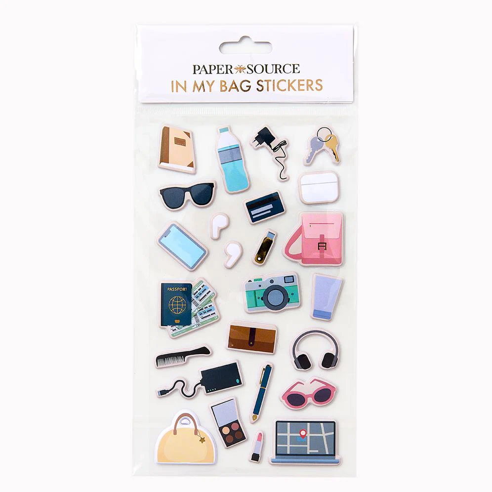 In My Bag Sticker Sheet