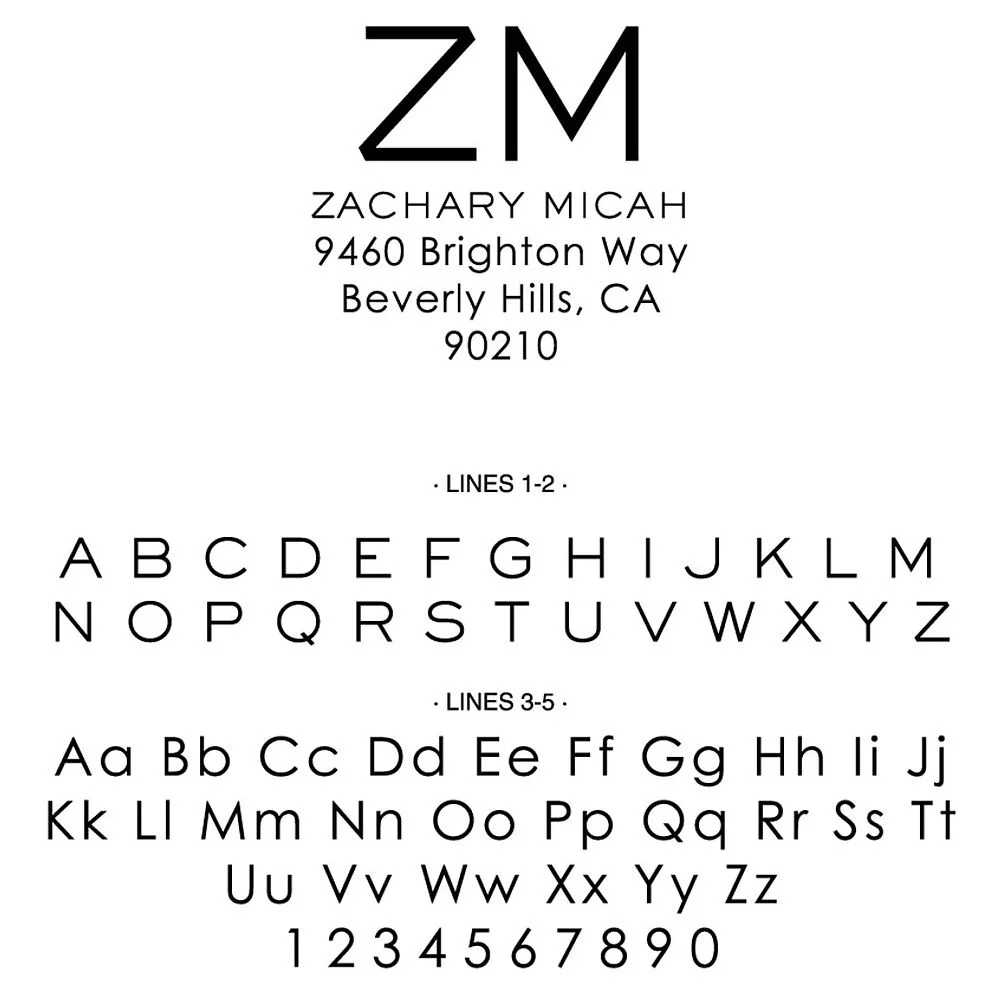 Initials Custom Stamp and Stamp Tool - Image 2