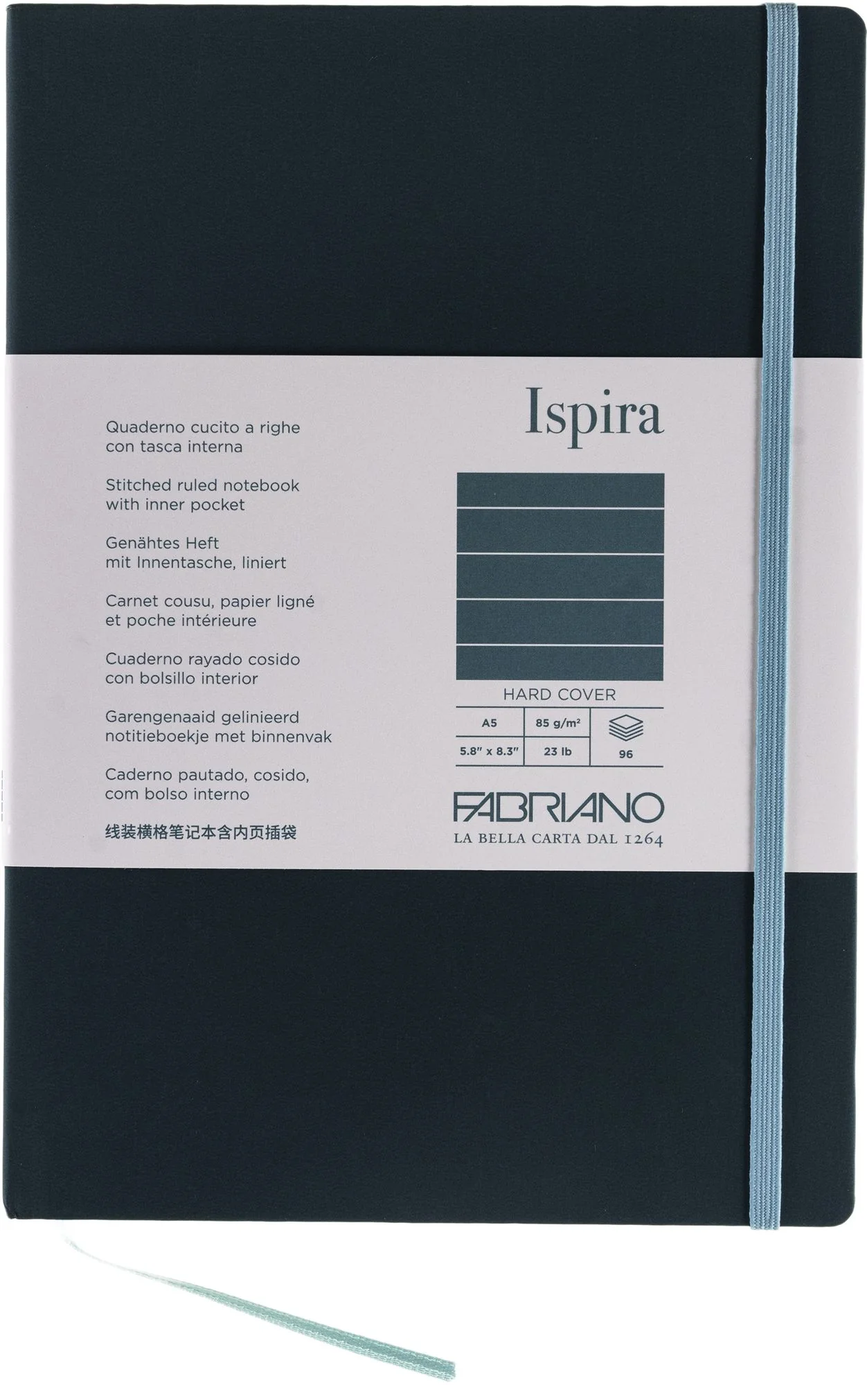 Ispira Journal, A5, Hard-Cover, Lined, Green - Image 12