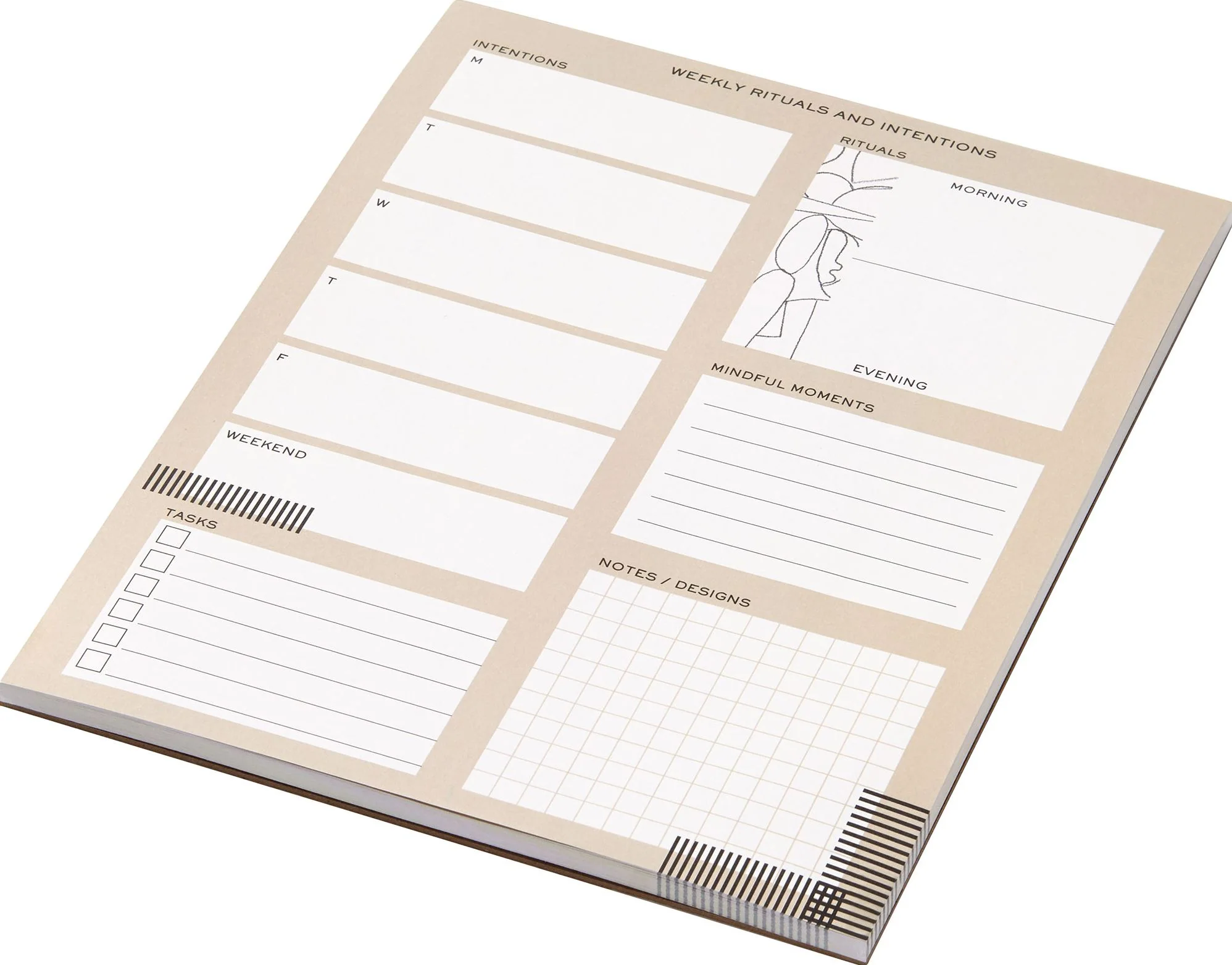 Jeremiah Brent Weekly Rituals Organizational Pad - Image 2