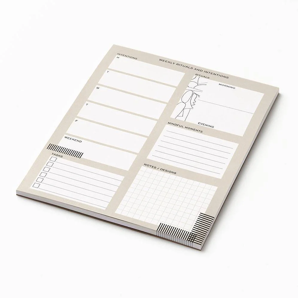 Jeremiah Brent Weekly Rituals Organizational Pad - Image 6