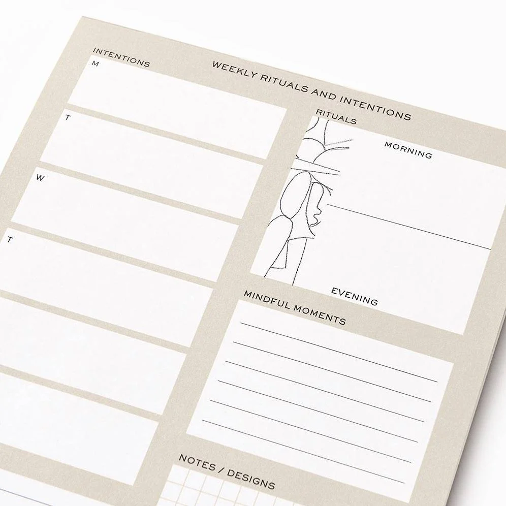 Jeremiah Brent Weekly Rituals Organizational Pad - Image 8