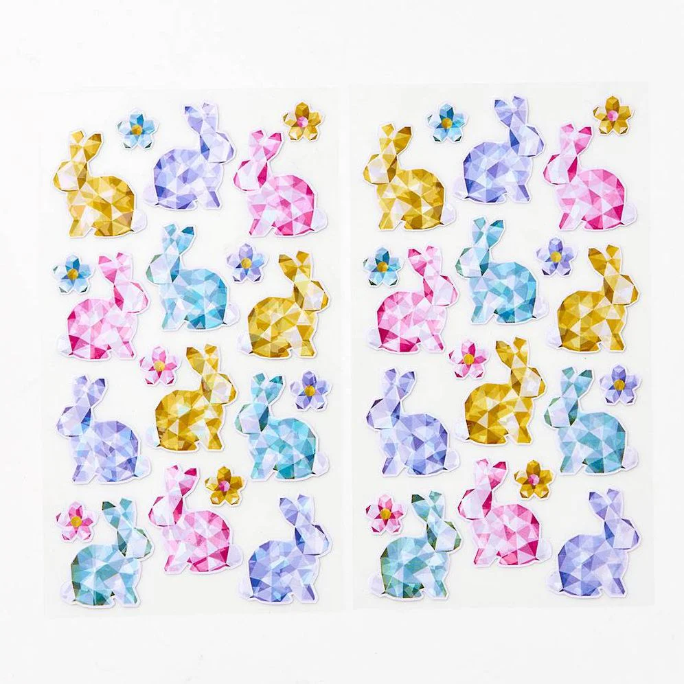Jewel Bunny Stickers - Image 2