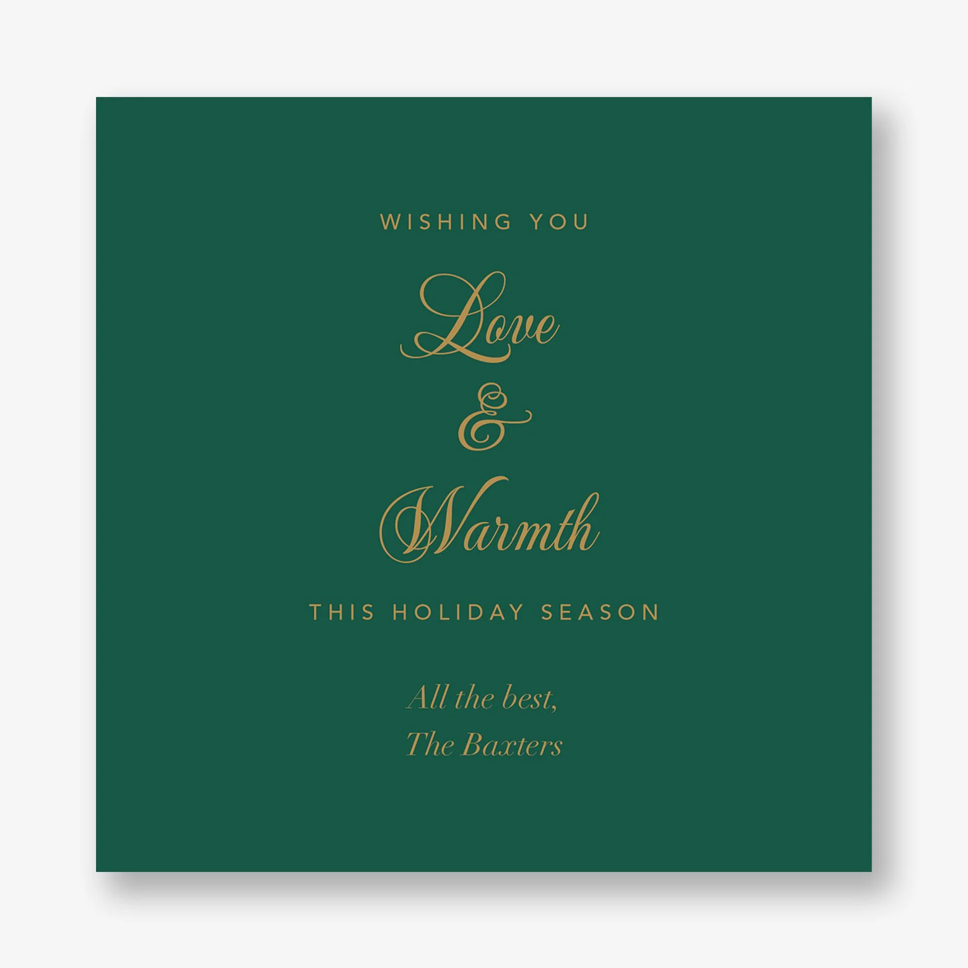 Jeweled Wreath Holiday Photo Card - Image 2