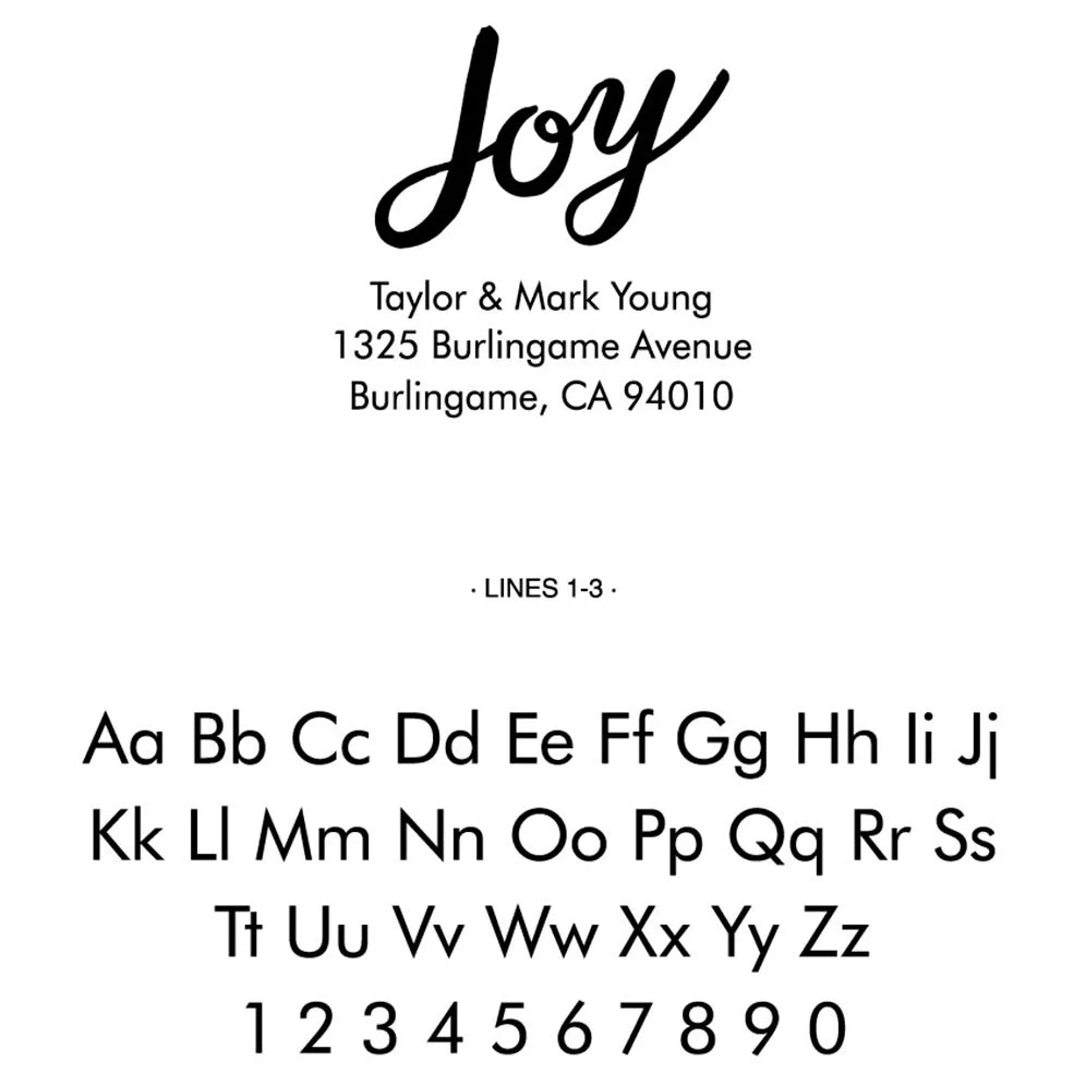Joy Script Custom Stamp and Stamp Tool - Image 2