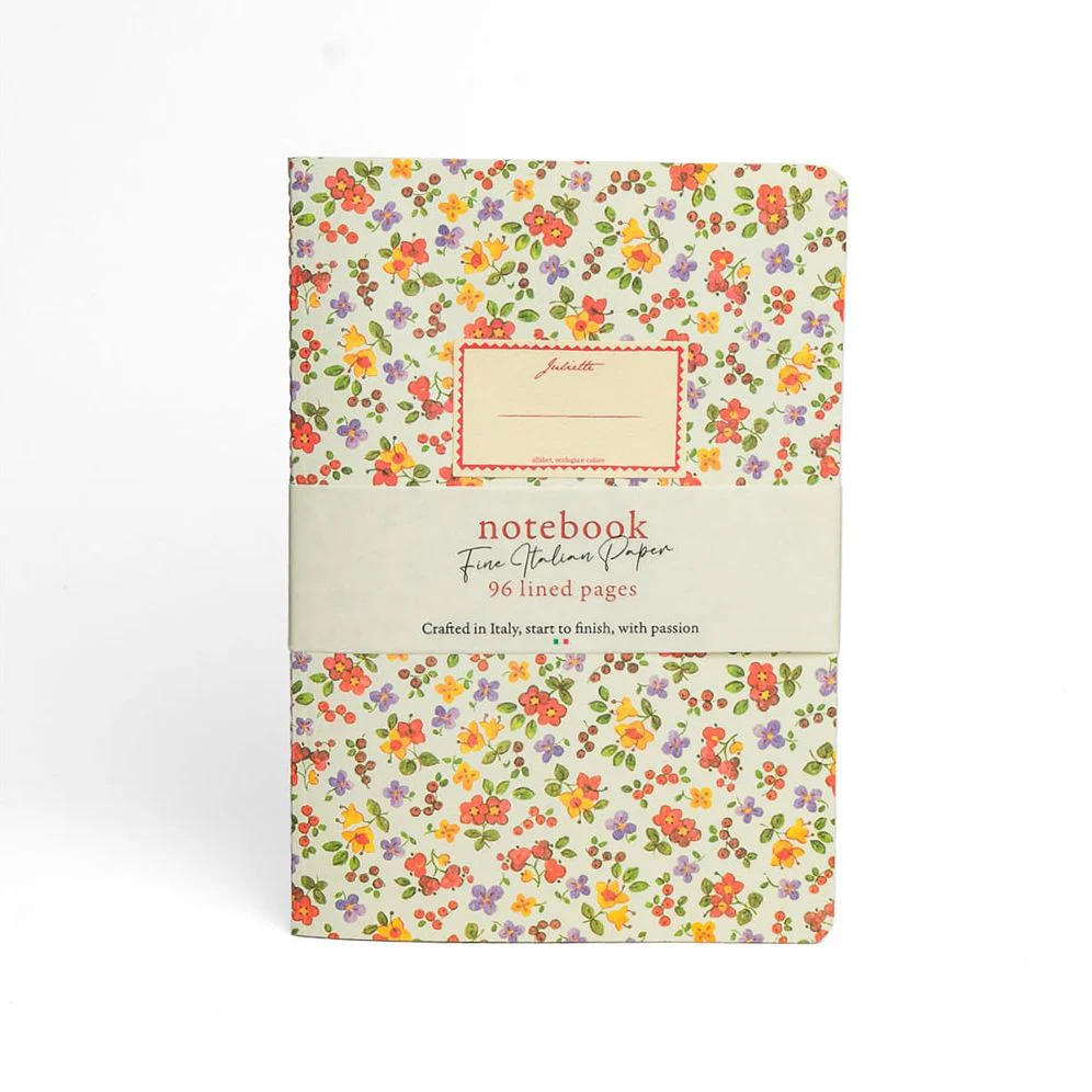 Juliette Floral Sewn A5 Notebook