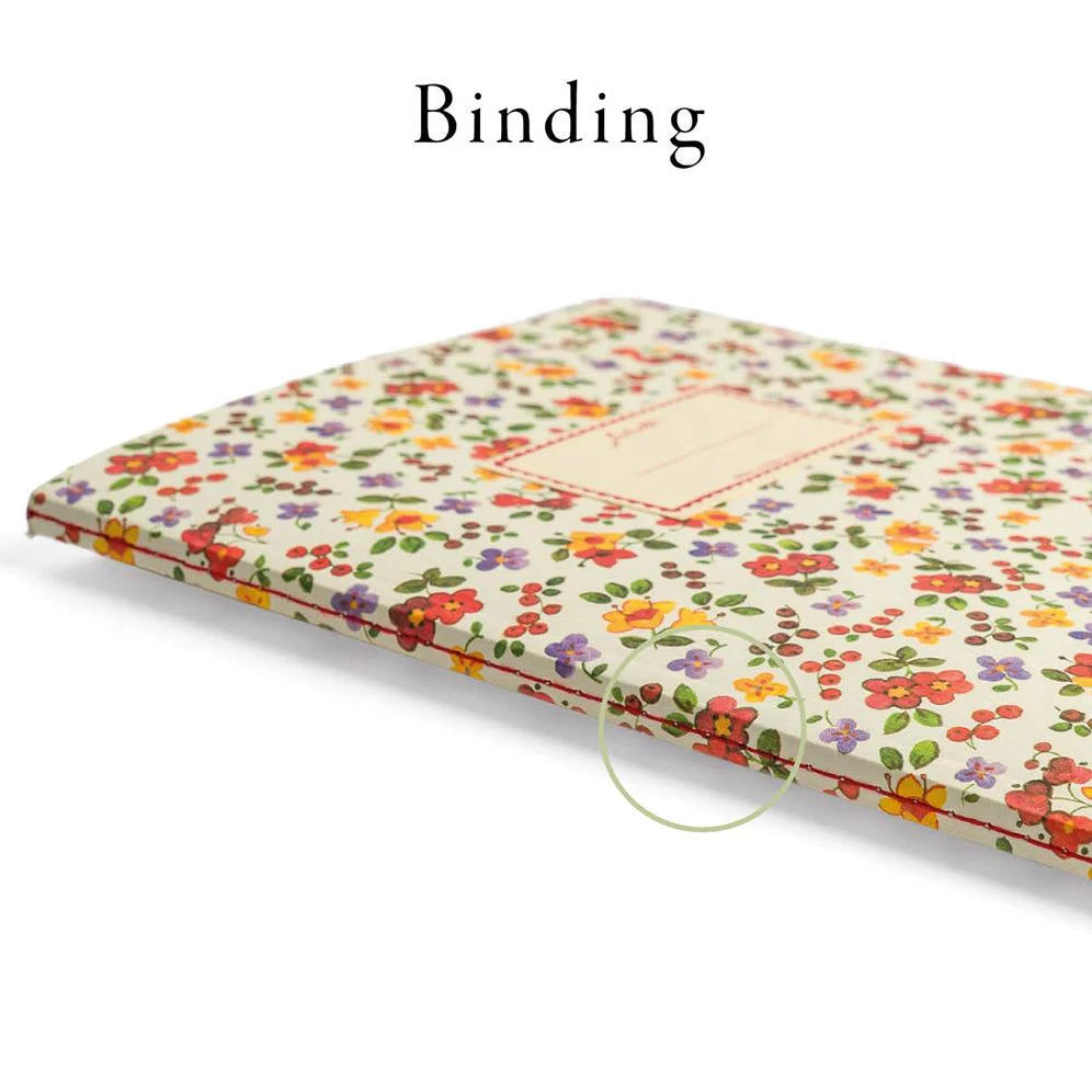 Juliette Floral Sewn A5 Notebook - Image 4