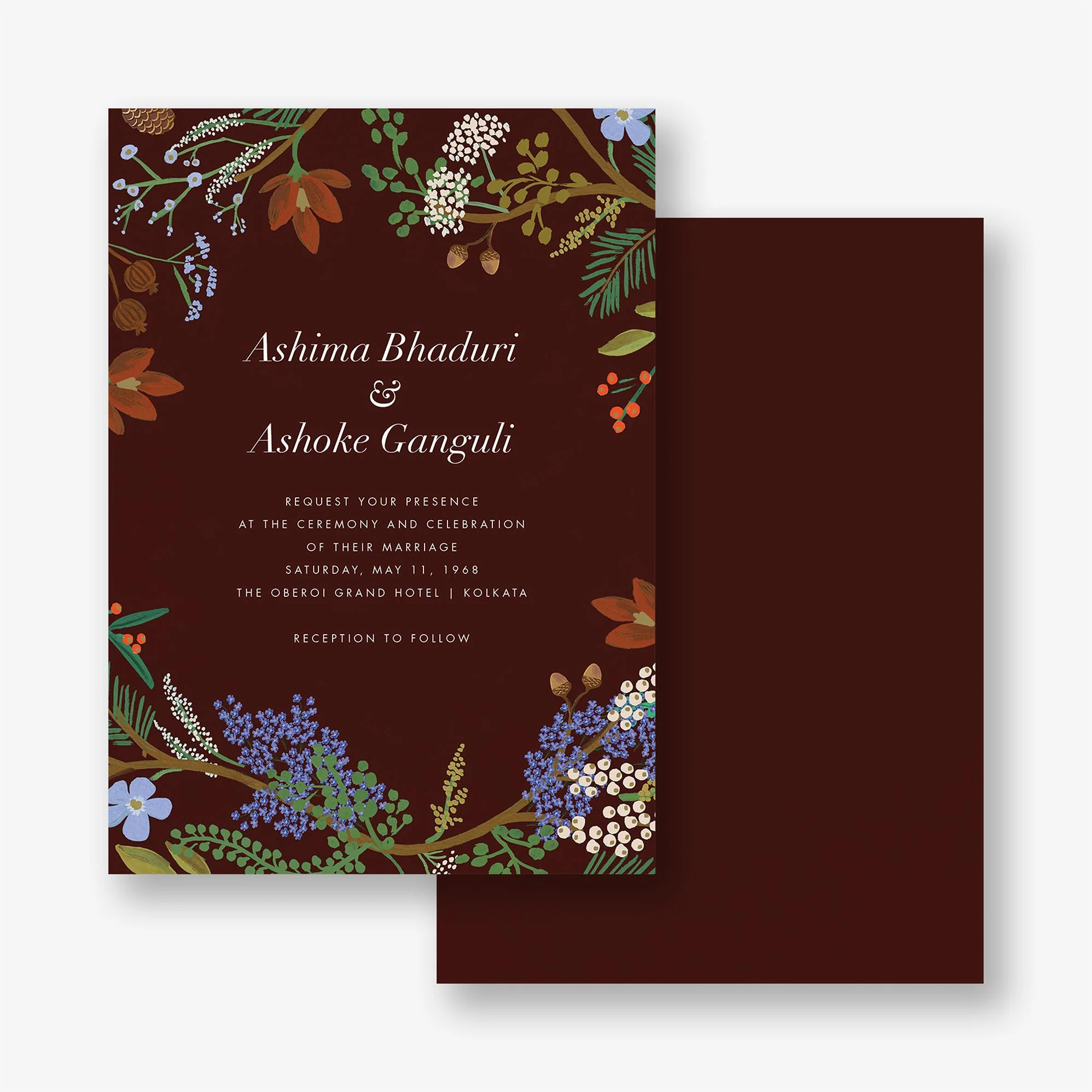 Juniper Forest Wedding Invitation - Image 3