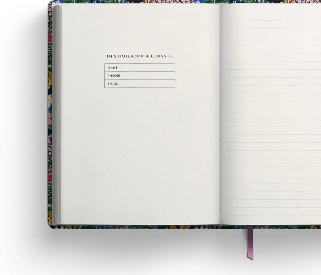 Kaleido Antique Floral Hardback Notebook - Exclusive - Image 2