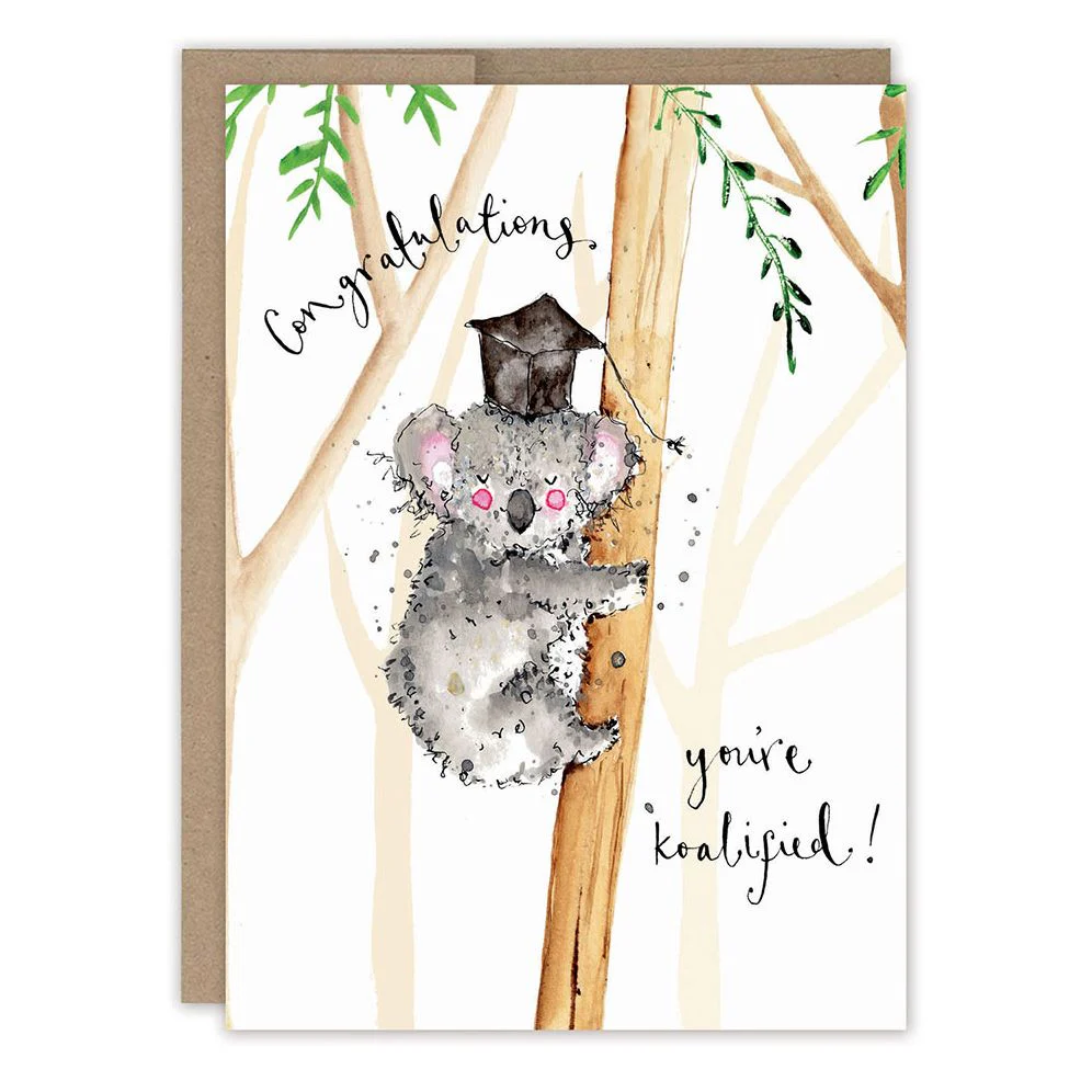 Koalified Graduation Card