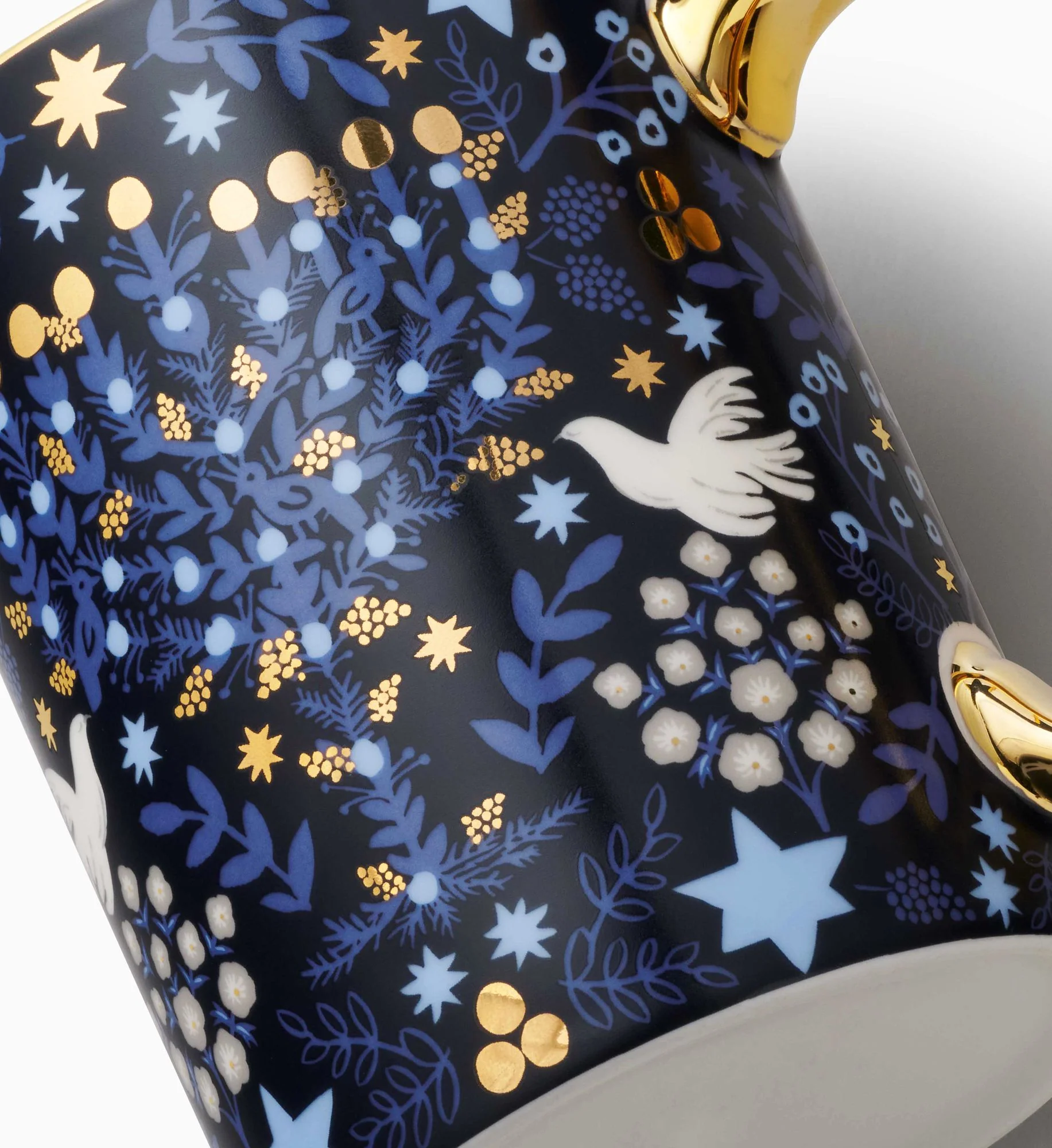 Laurel Menorah Porcelain Mug - Image 2