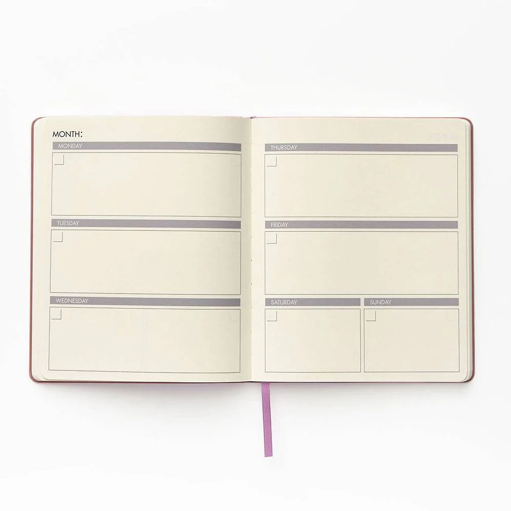 Lavender Paper Wasp Undated Planner - Image 5