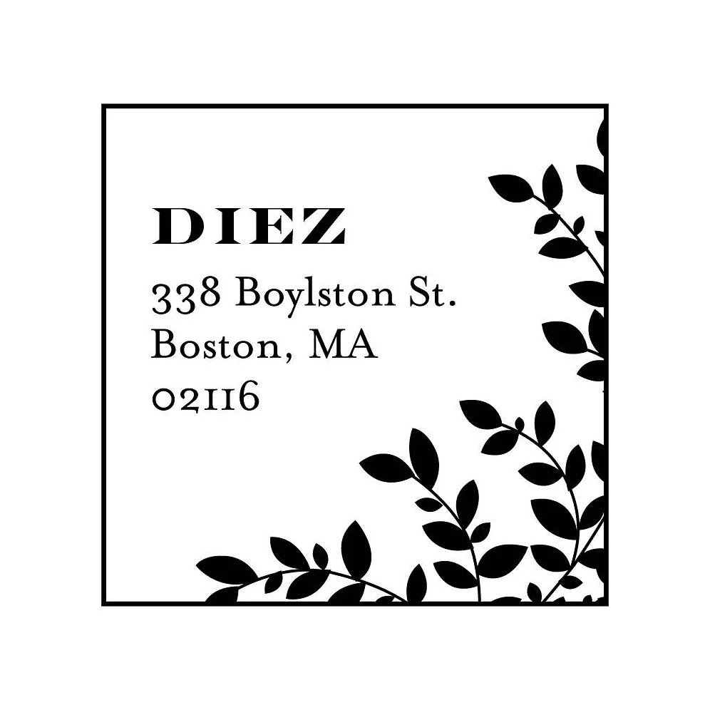 Leaves Custom Stamp and Stamp Tool