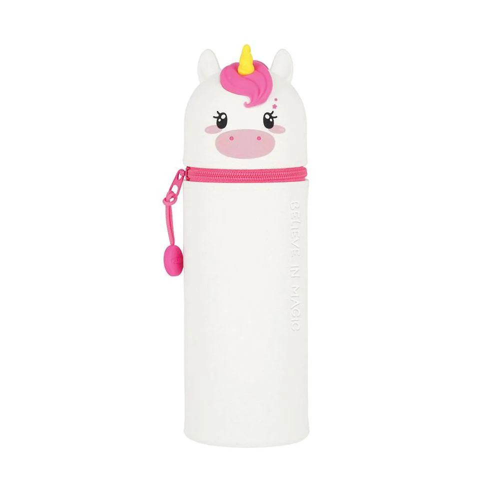 Legami 2-In-1 Silicone Pencil Case - Kawaii - Unicorn