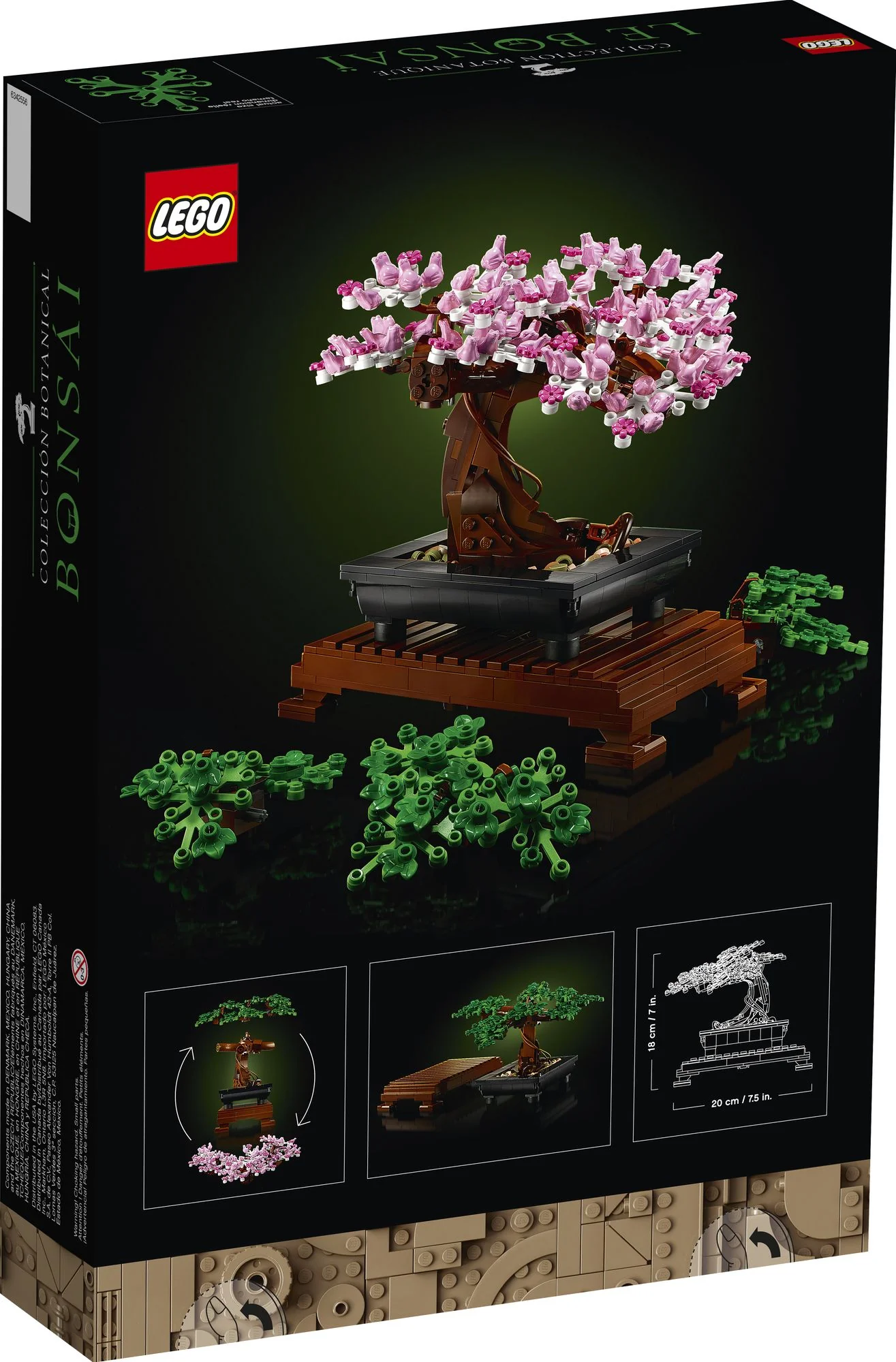 LEGO Adult Builders Expert Bonsai Tree 10281 - Image 7
