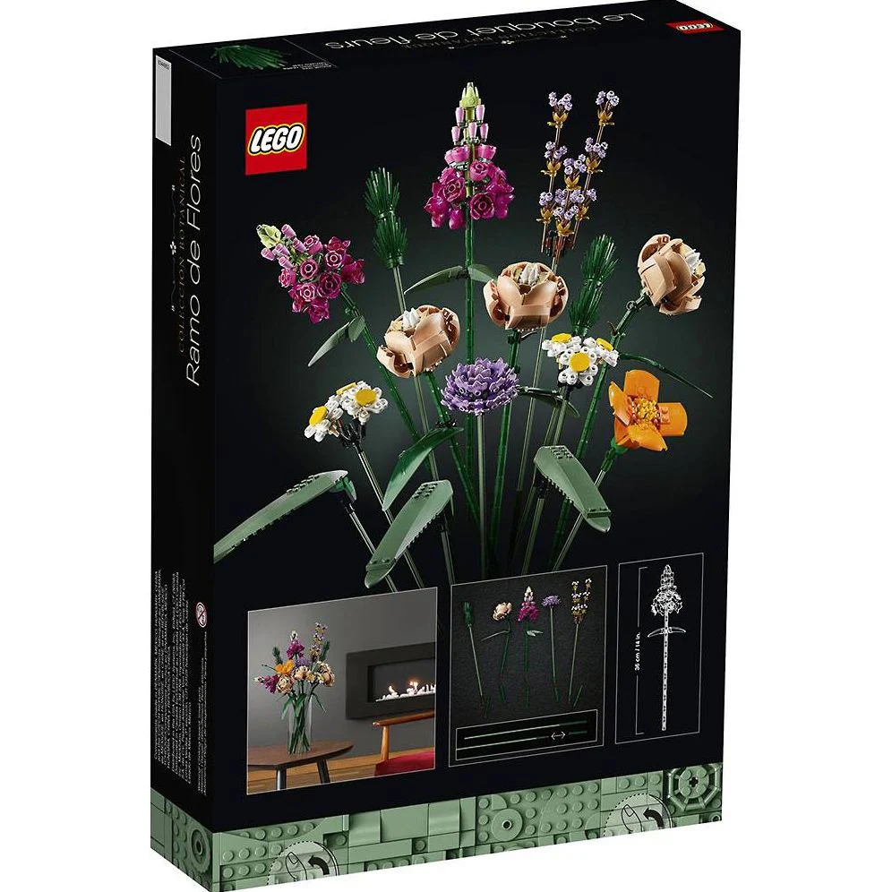 LEGO Adult Builders Expert Flower Bouquet 10280 - Image 16
