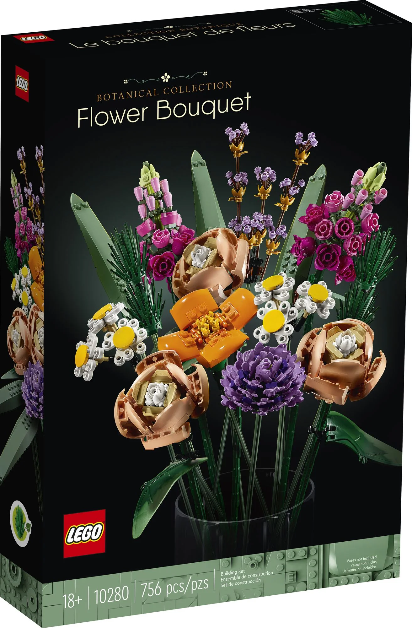 LEGO Adult Builders Expert Flower Bouquet 10280 - Image 9