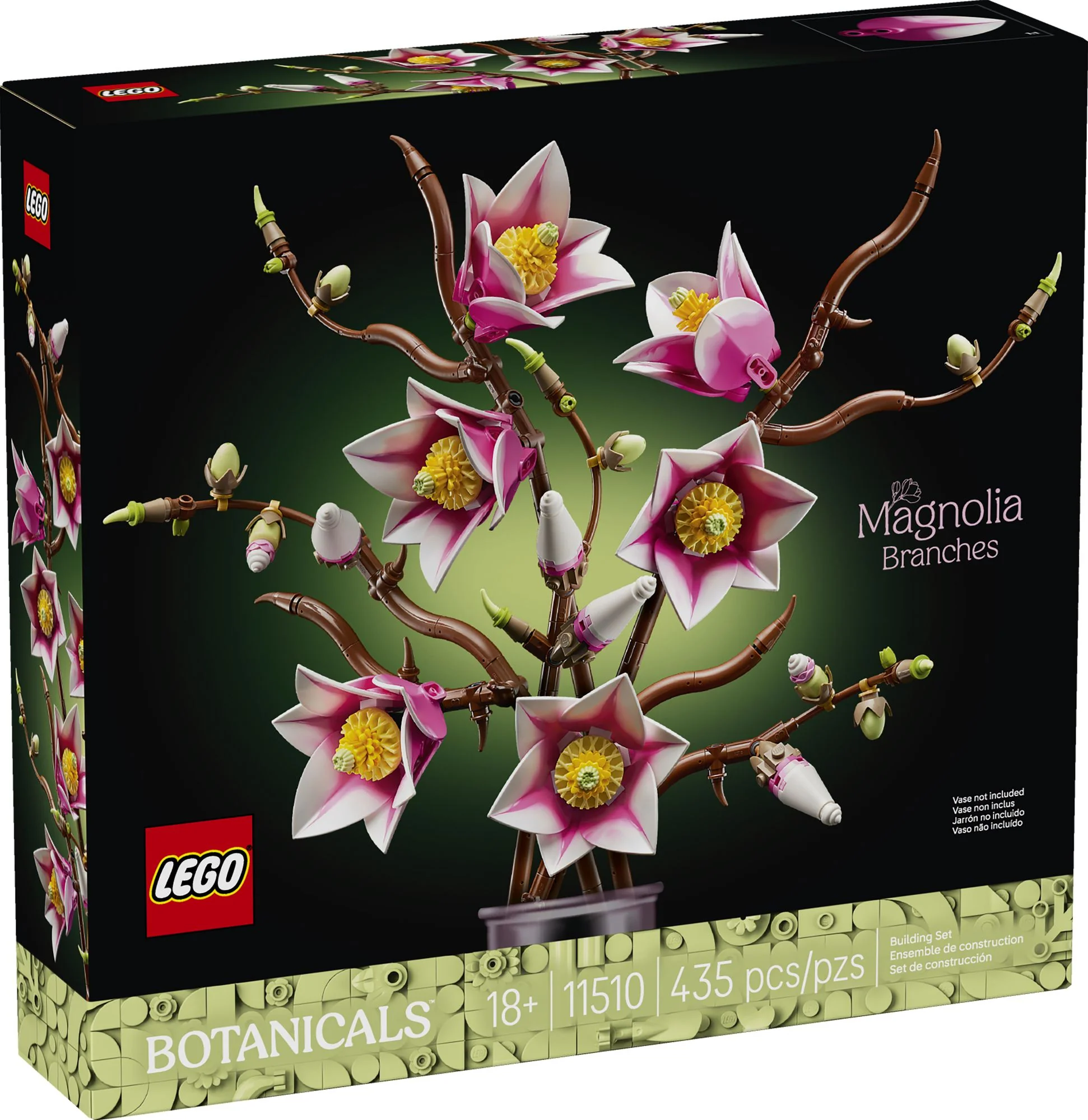 LEGO Botanicals Magnolia Branches 11510 - Image 4