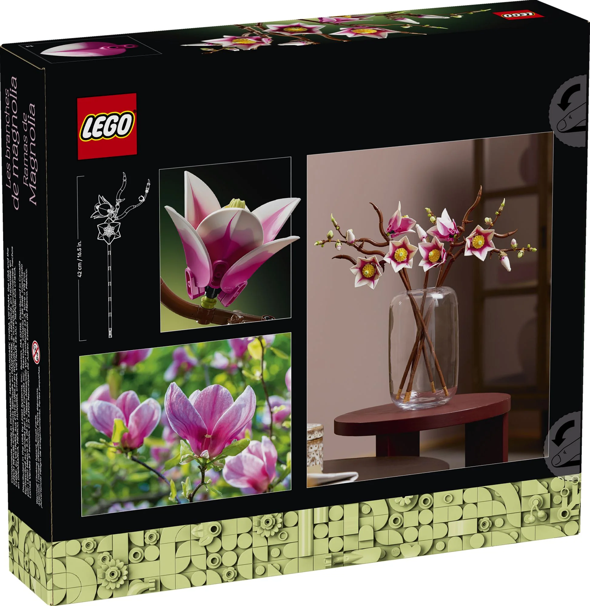 LEGO Botanicals Magnolia Branches 11510 - Image 7