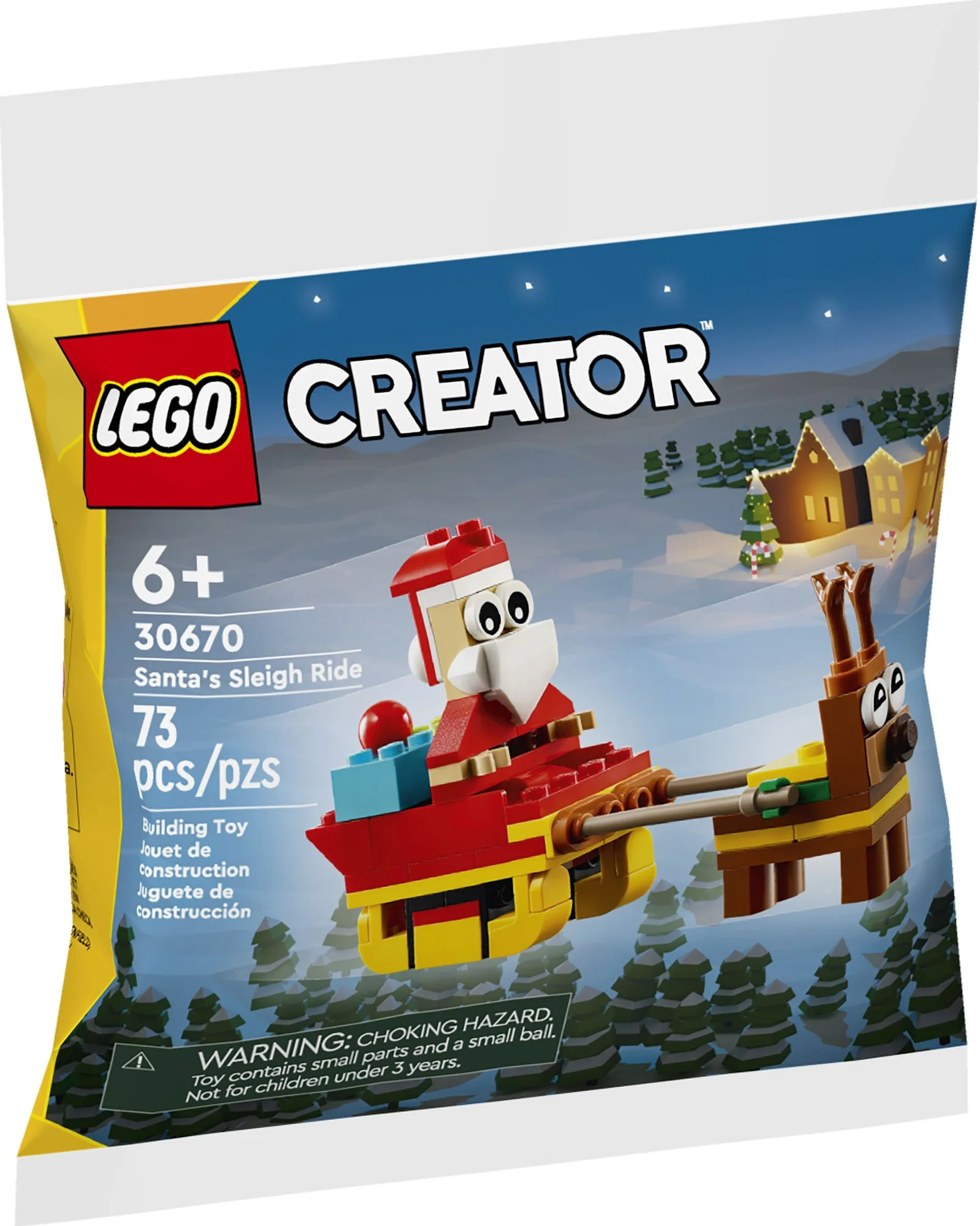 LEGO Creator Santa's Sleigh Ride 30670 - Image 2