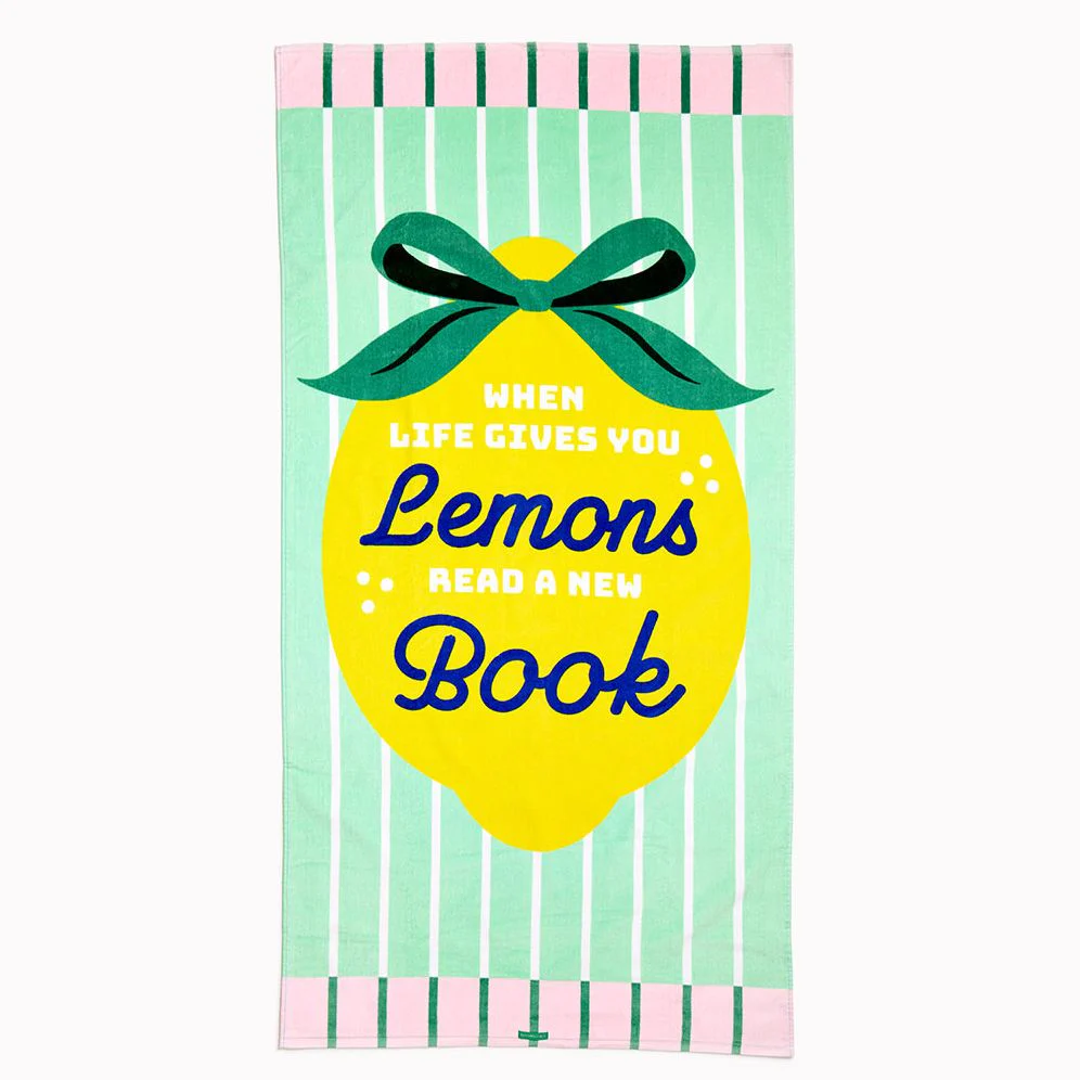 Lemon Book Towel - Image 3