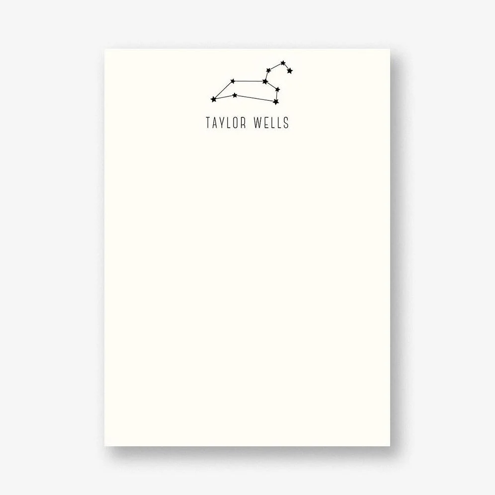 Leo Zodiac Stationery
