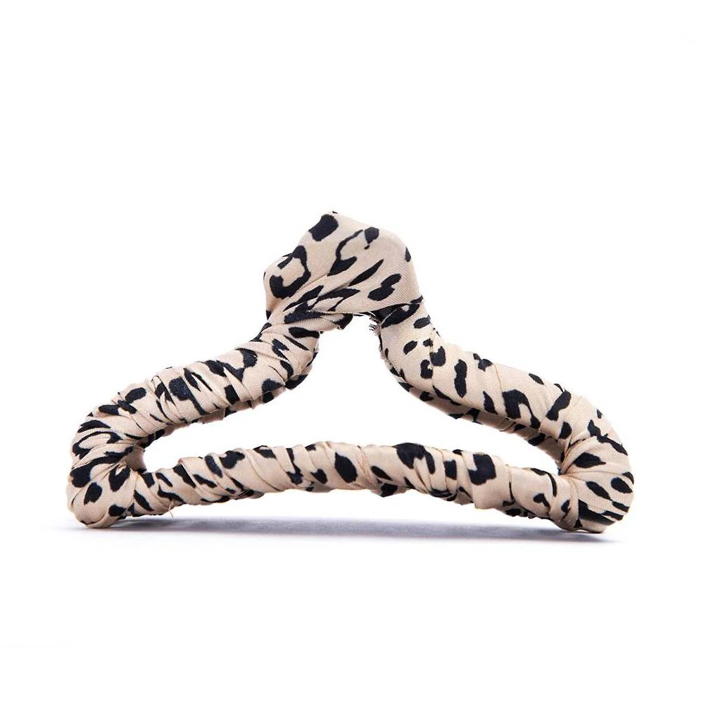 Leopard Satin Claw Clip - Image 3